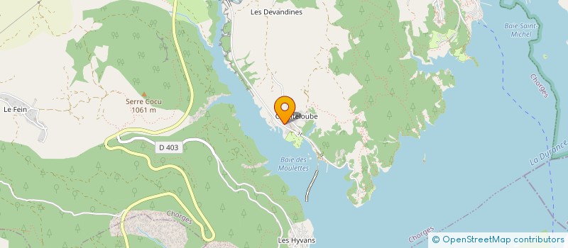 localisation de l'entreprise MONSIEUR GANAEL CLARY  CHORGES