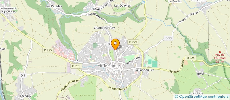 localisation de l'entreprise MONSIEUR GANAN SONDE  VIC-LE-COMTE