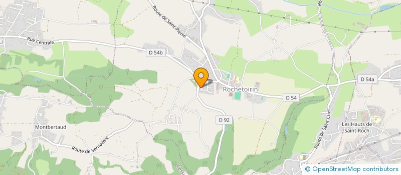 localisation de l'entreprise MONSIEUR GANESHAN RAMASSAMY  ROCHETOIRIN