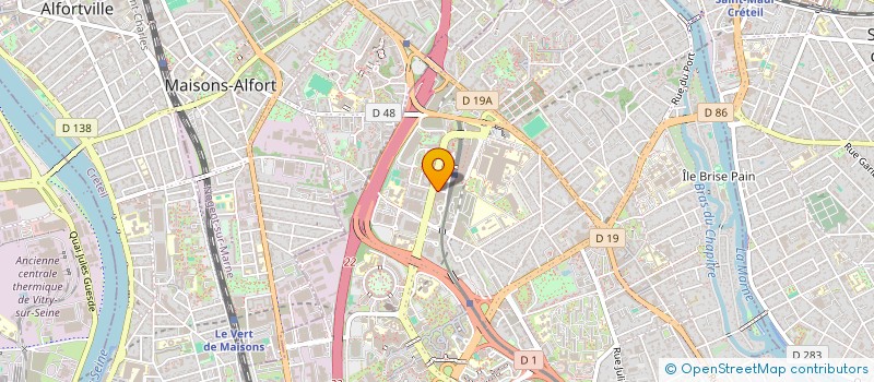 localisation de l'entreprise MONSIEUR GANG LI à CRETEIL