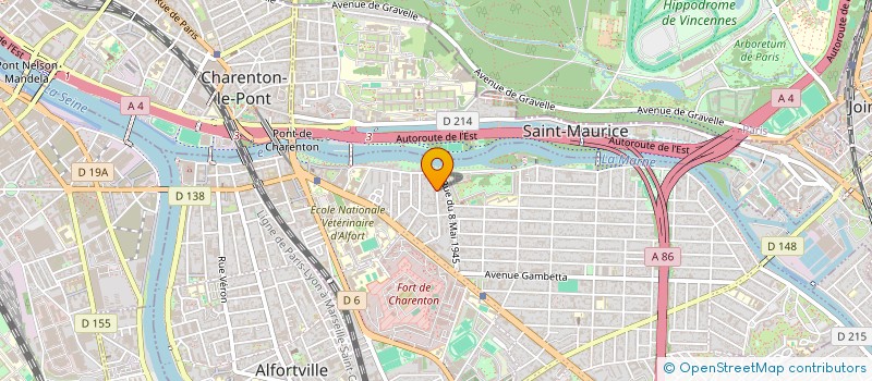 localisation de l'entreprise MONSIEUR GANG MA  MAISONS ALFORT