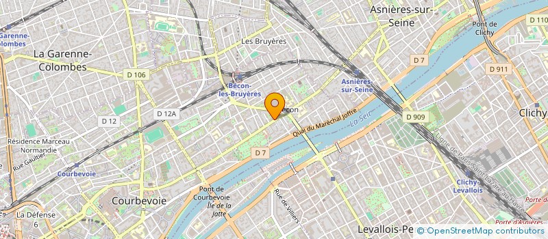 localisation de l'entreprise MONSIEUR GANGQIANG DONG à COURBEVOIE