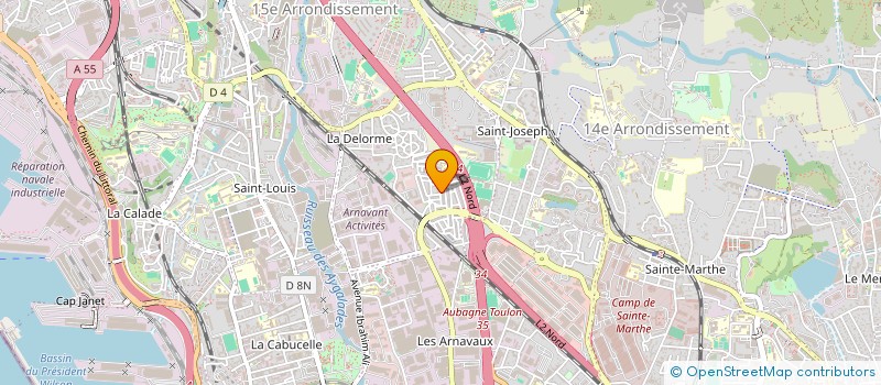localisation de l'entreprise MONSIEUR GANI SADIKU à MARSEILLE