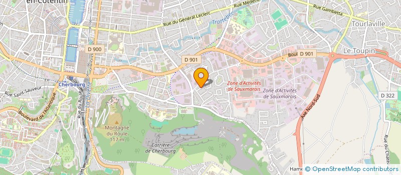 localisation de l'entreprise MONSIEUR GANNCKIIS MOHCEN  CHERBOURG-EN-COTENTIN