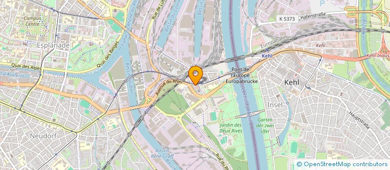 localisation de l'entreprise MONSIEUR GAOJU ZHANG  STRASBOURG