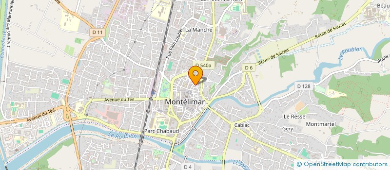 localisation de l'entreprise MONSIEUR GAOUSSOU DIABY  MONTELIMAR