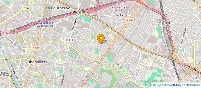 localisation de l'entreprise MONSIEUR GAOUSSOU DIALLO à AUBERVILLIERS