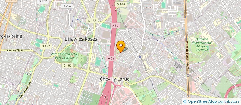 localisation de l'entreprise MONSIEUR GAOUSSOU KARAMOKO  L'HAY-LES-ROSES