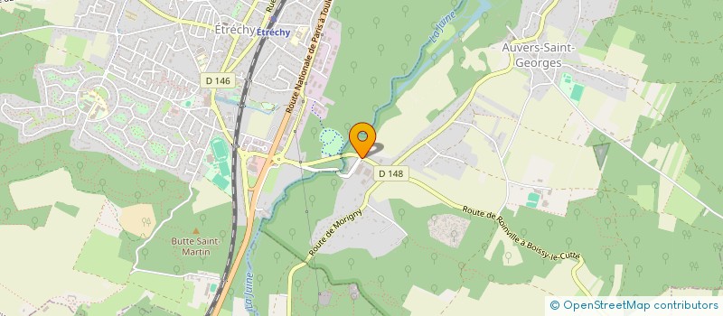 localisation de l'entreprise MONSIEUR GAOUSSOU KAREMBE  AUVERS-SAINT-GEORGES