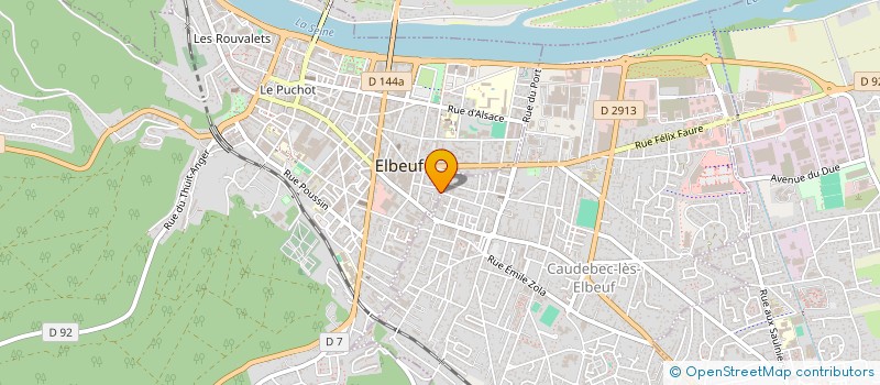 localisation de l'entreprise MONSIEUR GAOUSSOU KONE  ELBEUF