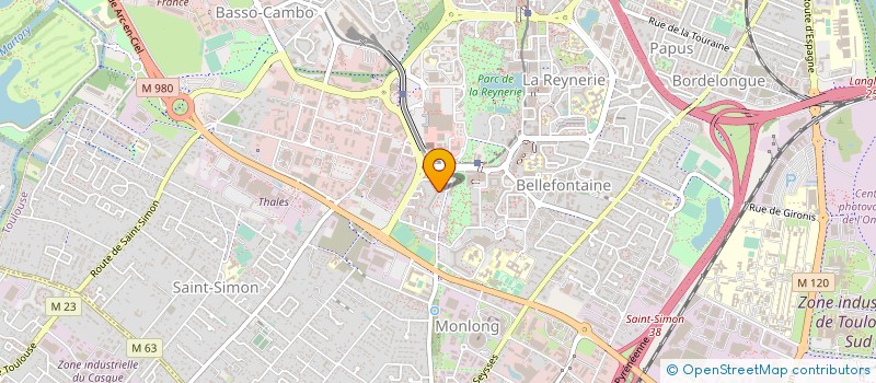 localisation de l'entreprise MONSIEUR GAOUSSOU SANOKHO à TOULOUSE
