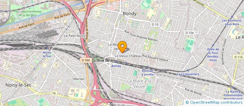 localisation de l'entreprise MONSIEUR GAOUSSOU SINAYOKO  BONDY