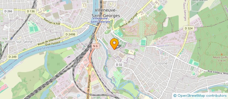 localisation de l'entreprise MONSIEUR GAOUSSOU TOURE  VILLENEUVE-SAINT-GEORGES