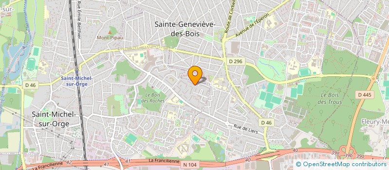 localisation de l'entreprise MONSIEUR GAOUSSOU TRAORE à SAINT-MICHEL-SUR-ORGE