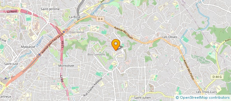 localisation de l'entreprise MONSIEUR GARABED EKMEKDJIAN à MARSEILLE