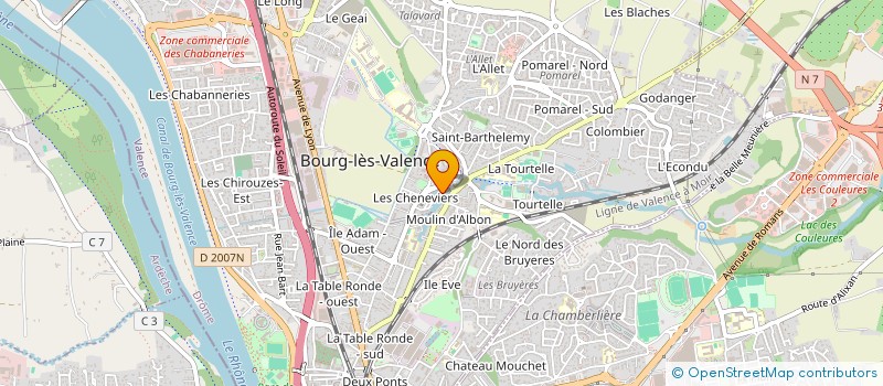 localisation de l'entreprise MONSIEUR GARABET DERKO à BOURG-LES-VALENCE