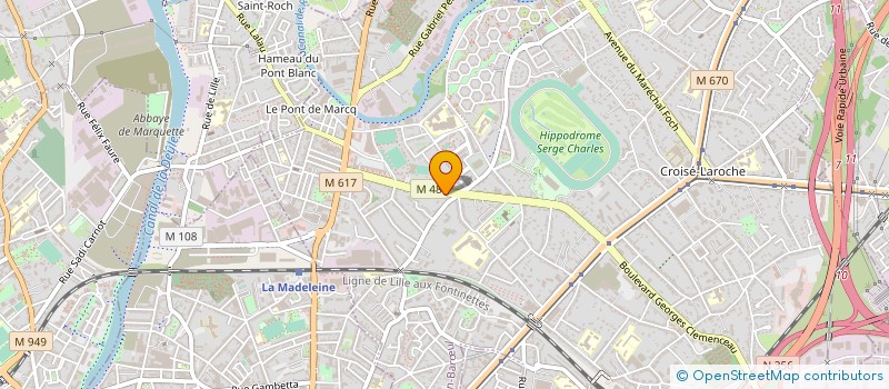 localisation de l'entreprise MONSIEUR GARANCE GOLAWSKI  BLENDECQUES