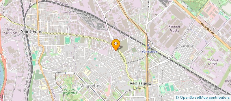 localisation de l'entreprise MONSIEUR GARBEYA HAYDER  VENISSIEUX