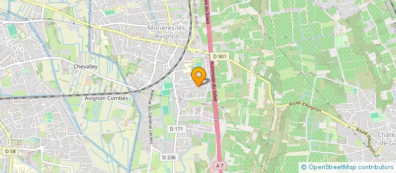 localisation de l'entreprise MONSIEUR GARCIA AXEL  MORIERES-LES-AVIGNON
