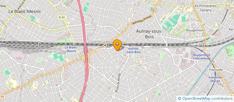 localisation de l'entreprise MONSIEUR GARCIA CLAYTON  AULNAY SOUS BOIS