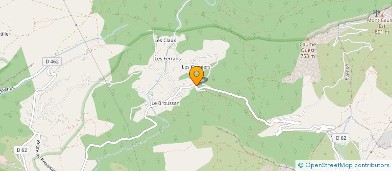 localisation de l'entreprise MONSIEUR GARCIA FELIX SALVADOR GARCIA RUIZ  EVENOS