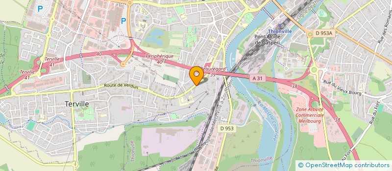 localisation de l'entreprise MONSIEUR GARCIA FINDA MATONDO  THIONVILLE