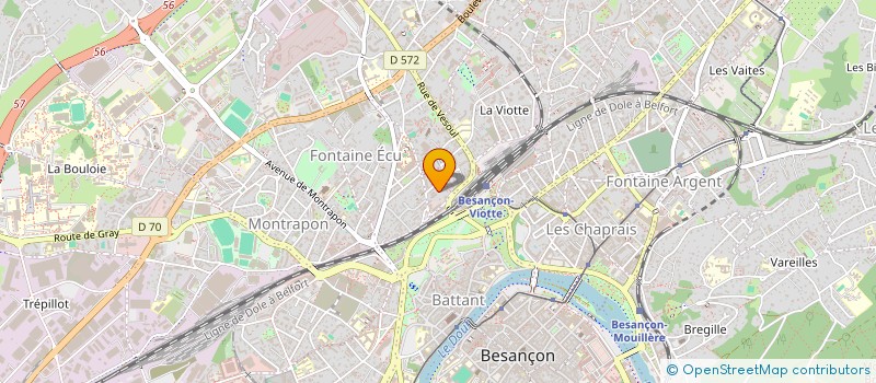 localisation de l'entreprise MONSIEUR GARCIA GOLYON à BESANCON