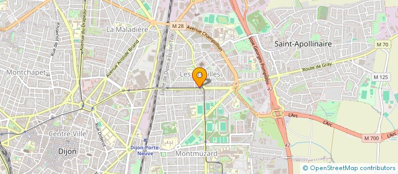 localisation de l'entreprise MONSIEUR GARCIA LUKANU SENGELE à DIJON