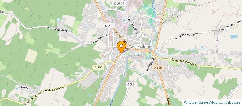 localisation de l'entreprise MONSIEUR GARCIA NIETO  CASTELJALOUX