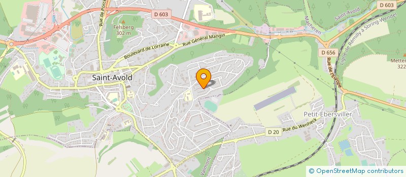 localisation de l'entreprise MONSIEUR GARDIJAN MUHADZERI  SAINT-AVOLD