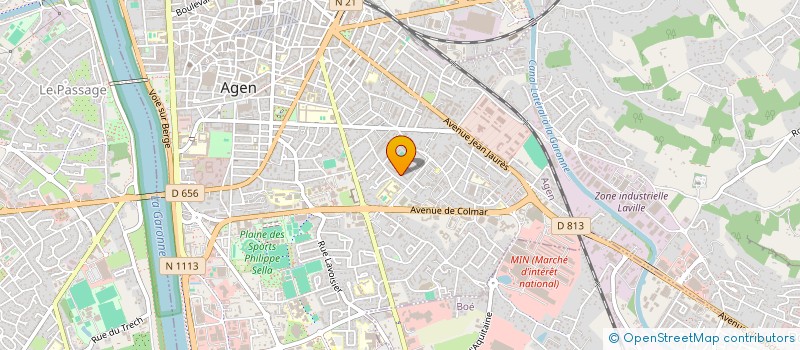 localisation de l'entreprise MONSIEUR GAREGIN GRIGORYAN  AGEN