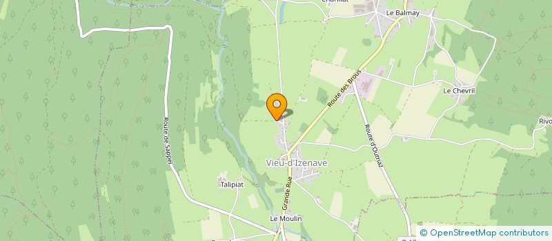 localisation de l'entreprise MONSIEUR GARETA BACO  VIEU-D'IZENAVE