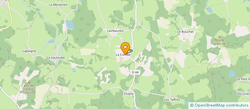 localisation de l'entreprise MONSIEUR GARETH EVANS  CHATEAUPONSAC