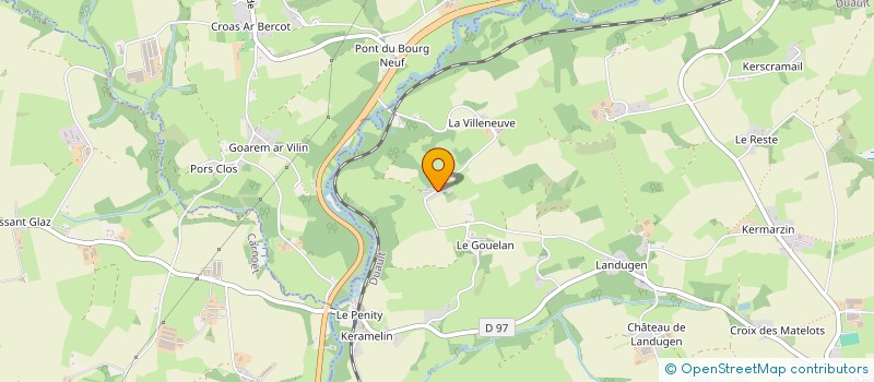 localisation de l'entreprise MONSIEUR GARETH LEWIS  DUAULT