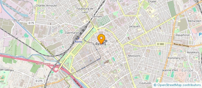 localisation de l'entreprise MONSIEUR GARETH OWEN  REIMS