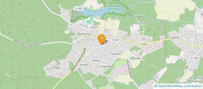 localisation de l'entreprise MONSIEUR GARETH WILLIAMS  SEIGNOSSE