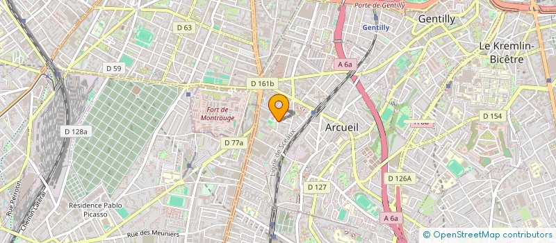 localisation de l'entreprise MONSIEUR GARIK KHACHATURYAN à ARCUEIL