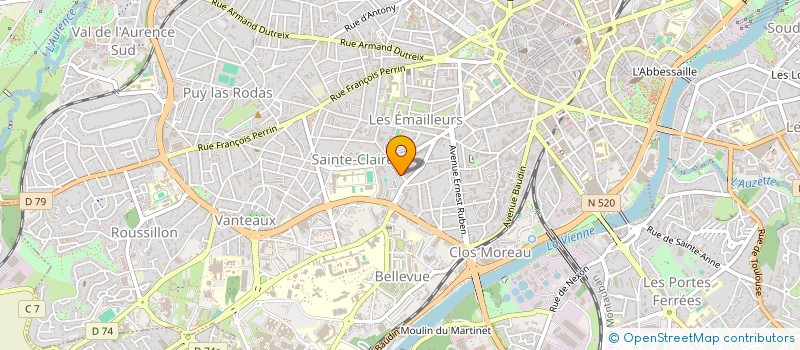 localisation de l'entreprise MONSIEUR GARIK SARGSYAN à LIMOGES