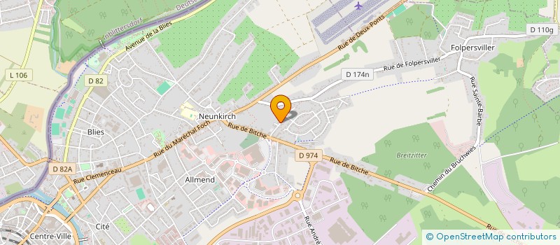 localisation de l'entreprise MONSIEUR GARIP ASLAN  SARREGUEMINES