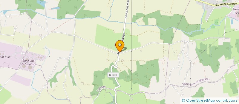 localisation de l'entreprise MONSIEUR GARISSE CHAZALETTE-ZACO  LUZINAY