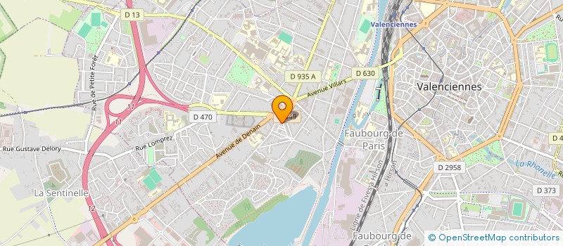 localisation de l'entreprise MONSIEUR GARMYAN SAEED AZEEZ  VALENCIENNES