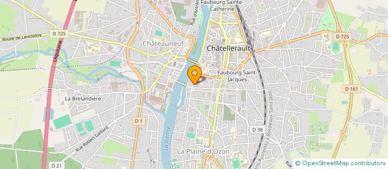 localisation de l'entreprise MONSIEUR GARNIK DADASHYAN  CHATELLERAULT