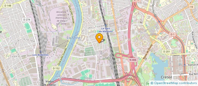 localisation de l'entreprise MONSIEUR GARNIK SARGUISSIAN  ALFORTVILLE