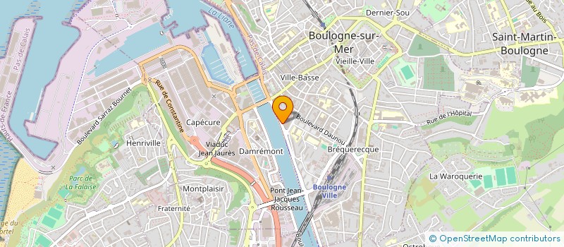 localisation de l'entreprise MONSIEUR GAROUCH GUEVORGUIAN  BOULOGNE-SUR-MER