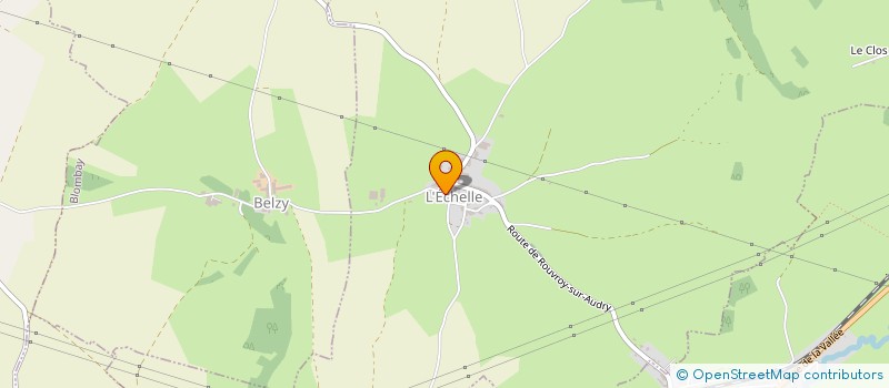 localisation de l'entreprise MONSIEUR GARRICK DEMACON  L'ECHELLE