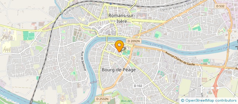 localisation de l'entreprise MONSIEUR GARRY DUC  BOURG-DE-PEAGE