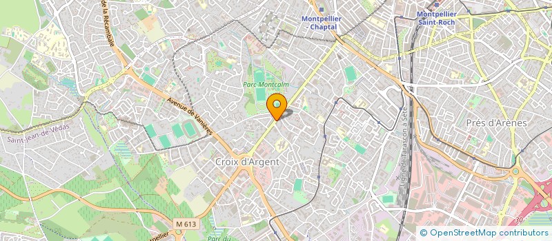 localisation de l'entreprise MONSIEUR GARRY MAKOUKE à MONTPELLIER