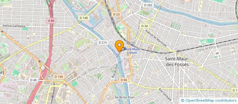 localisation de l'entreprise MONSIEUR GARRY MOU THAM à SAINT-MAUR-DES-FOSSES