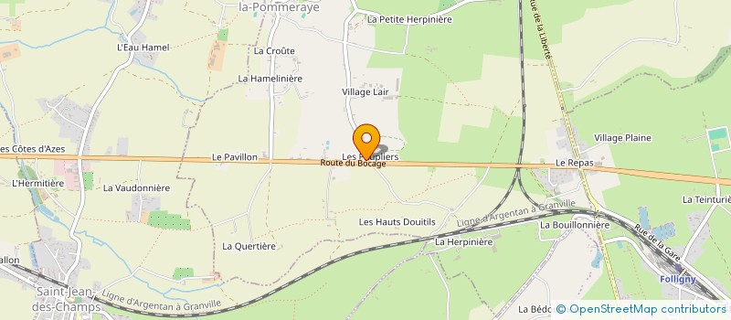 localisation de l'entreprise MONSIEUR GARRY SKINNER  SAINT-SAUVEUR-LA-POMMERAYE