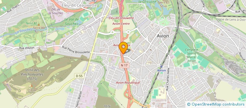 localisation de l'entreprise MONSIEUR GARRY TAFFIN  AVION